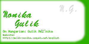 monika gulik business card
